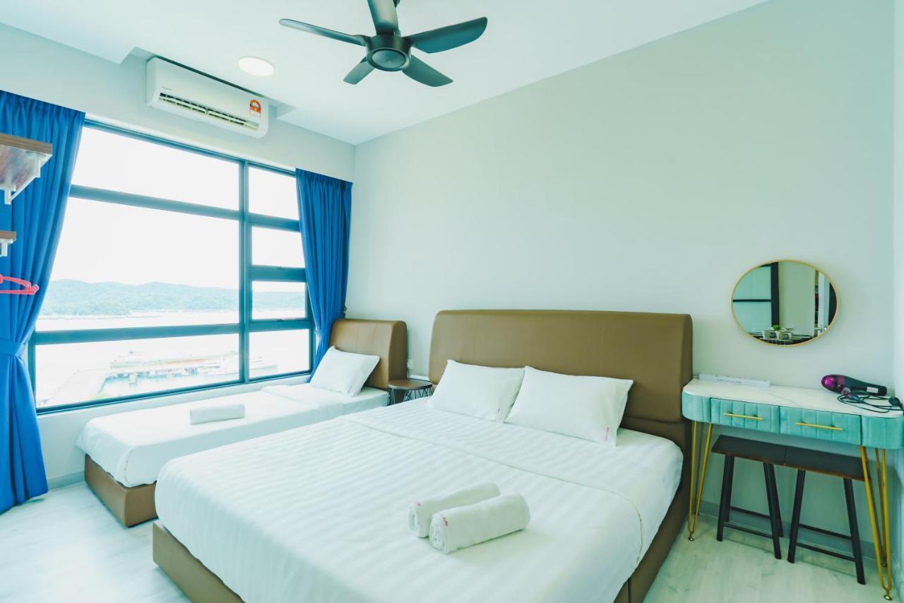 Full Seaview 2R1B Condo For 6Pax In Kota Kinabalu Luaran gambar