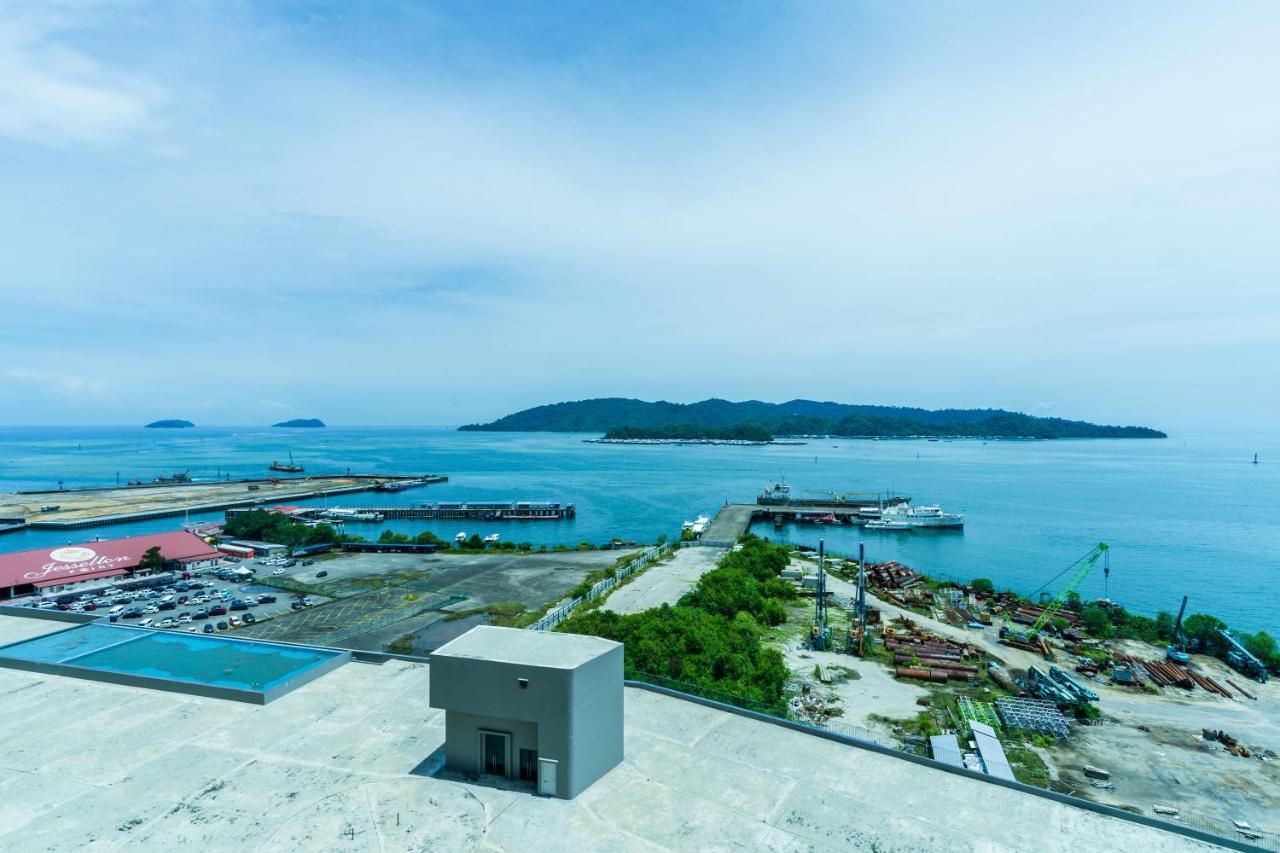 Full Seaview 2R1B Condo For 6Pax In Kota Kinabalu Luaran gambar